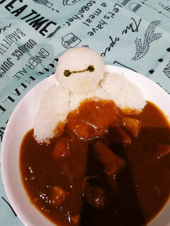 子どもが喜ぶ♥ベイマックスカレー-レシピのメイン写真