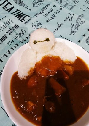 子どもが喜ぶ♥ベイマックスカレー-レシピのメイン写真