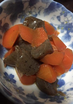 コンニャクきんぴら-レシピのメイン写真