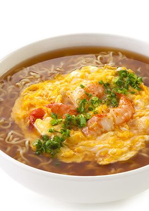 海老たまみそラーメン-レシピのメイン写真