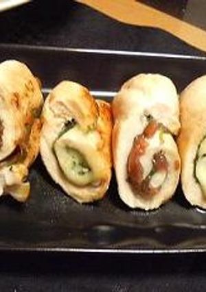 ささ身の巻き巻き≪シソチーズ＆梅シソ≫-レシピのメイン写真