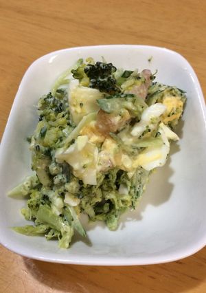 茹ですぎブロッコリーサラダ-レシピのメイン写真
