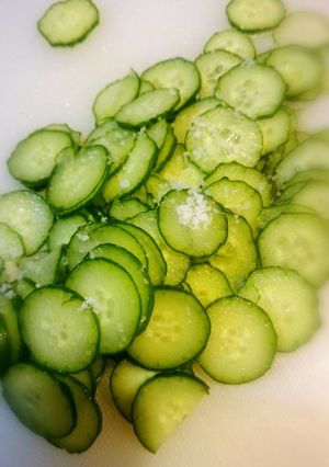あれで簡単!塩揉み・さらし野菜の水切り-レシピのメイン写真