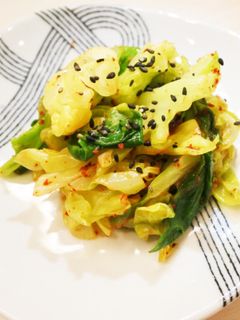 キャベツのやみつきナムル★-レシピのメイン写真