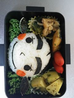 旦那⭐キャラ弁 イモトアヤコ-レシピのメイン写真