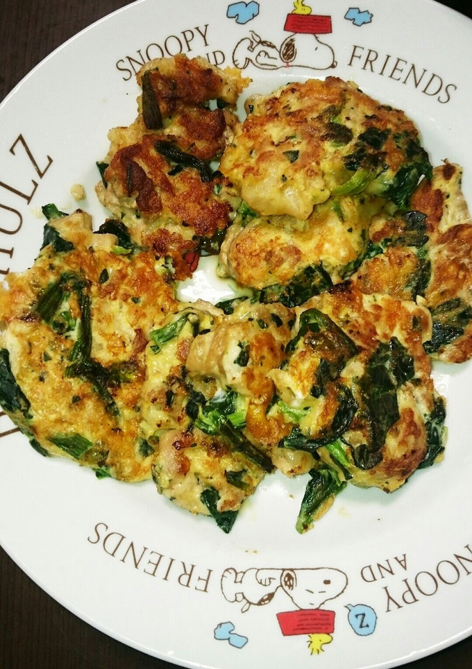 豚肉とほうれん草のお好み焼き風-レシピのメイン写真