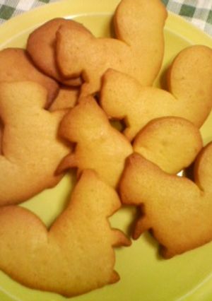 コーンミールクッキー-レシピのメイン写真