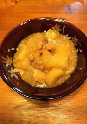 大根と鶏モモの塩麹煮-レシピのメイン写真