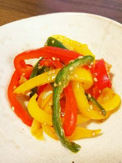 パプリカの中華炒め-レシピのメイン写真