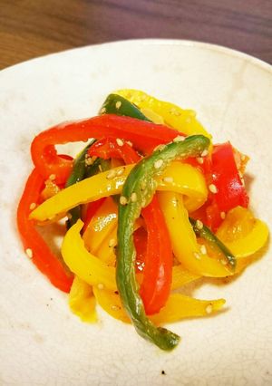 パプリカの中華炒め-レシピのメイン写真