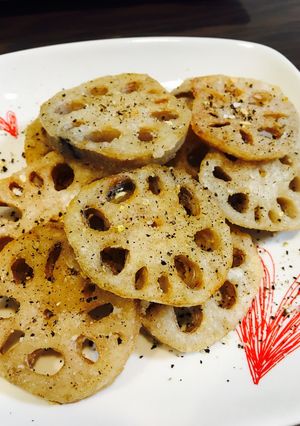 ☆レンコン好きのれんこんペッパー焼き☆-レシピのメイン写真