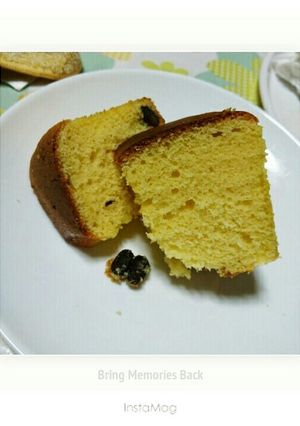 HMで作る簡単シフォン風ケーキ⠒̫⃝-レシピのメイン写真
