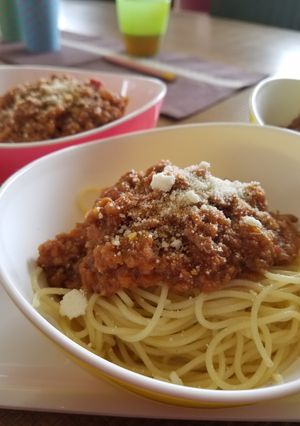 お肉も野菜もたっぷりミートソース-レシピのメイン写真