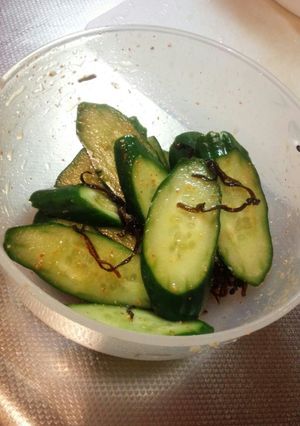 【副菜】からうま味キュウリ-レシピのメイン写真