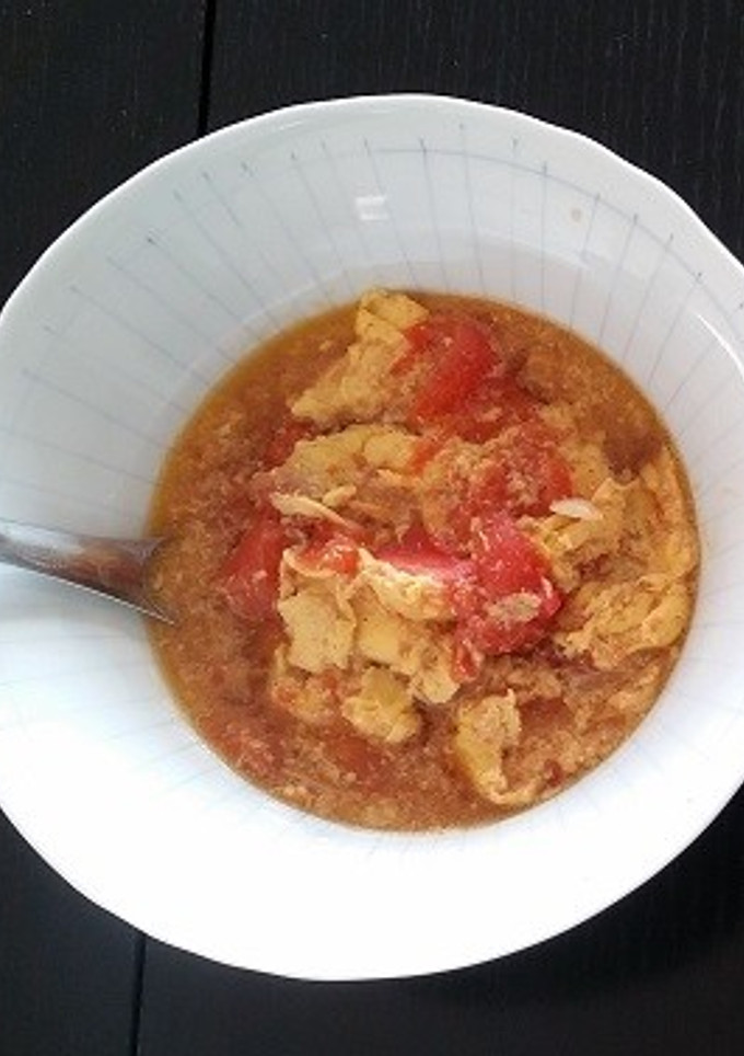 わがやのトマトと卵の中華炒め-レシピのメイン写真