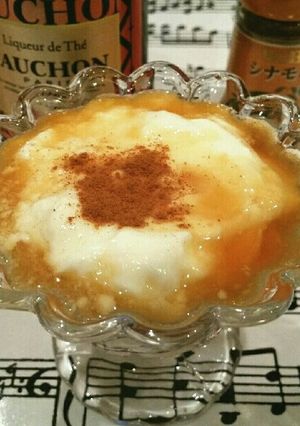 簡単♡大人の紅茶リキュールヨーグルト♡-レシピのメイン写真
