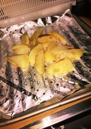 オーブンでフライドポテト-レシピのメイン写真