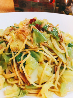 パパっと簡単*キャベツとツナの和風パスタ-レシピのメイン写真