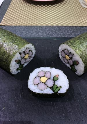 ひなまつり 桃の花寿司-レシピのメイン写真