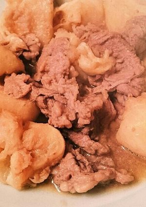 ポリ袋に詰めましたカブと牛肉のさっぱり煮-レシピのメイン写真