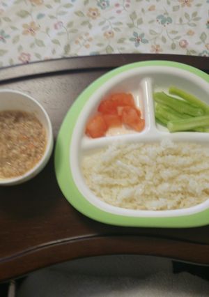 チキンライス【取り分け食】-レシピのメイン写真