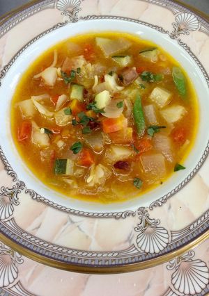 食べる野菜ミネストローネ・ズッパ-レシピのメイン写真