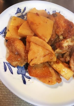 鶏筍バター醤油炒め(^_^)-レシピのメイン写真