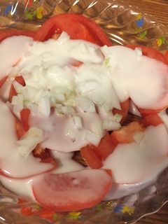 トマトのフレンチドレッシングがけサラダ-レシピのメイン写真