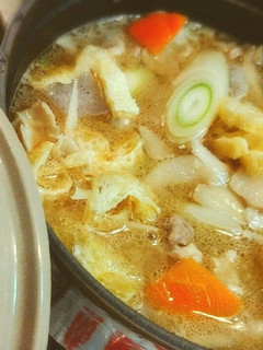 簡単!ストウブ鍋で野菜ほくほく豚汁♪-レシピのメイン写真