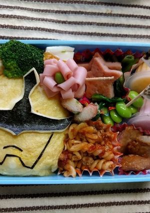 キュウレンジャーカジキイエロー☆キャラ弁-レシピのメイン写真