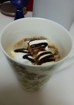 チョコマシュマロ❤ミルクコーヒー-レシピのメイン写真