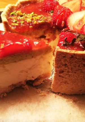 PABLO風苺とピスタチオのチーズタルト-レシピのメイン写真