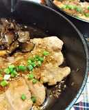 自家製★焼き肉のタレで【ポークステーキ】