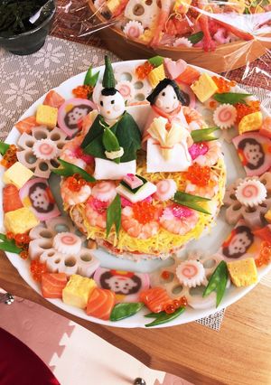 ちらし寿司 ケーキ-レシピのメイン写真