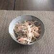 ゴボウとエビのホットサラダ♪