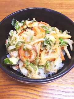 新玉のかき揚げ丼-レシピのメイン写真