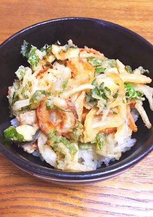 新玉のかき揚げ丼-レシピのメイン写真