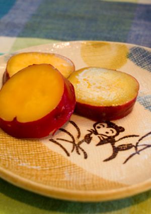 さつまいもで☆簡単・きれいな♪白ワイン煮-レシピのメイン写真