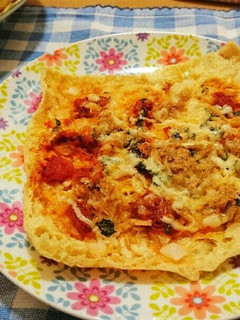 糖質制限 なんちゃってピザ-レシピのメイン写真