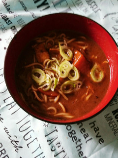 残ったカレーで簡単リメイク☆カレーそば-レシピのメイン写真