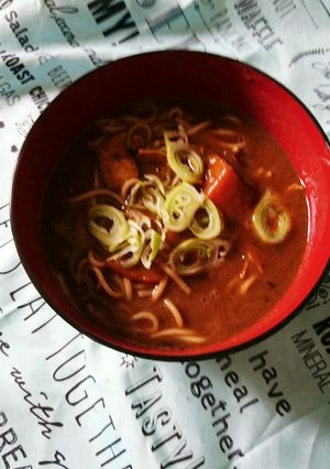 残ったカレーで簡単リメイク☆カレーそば-レシピのメイン写真