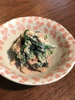 ほうれん草の白和え-レシピのメイン写真