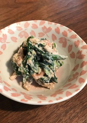 ほうれん草の白和え-レシピのメイン写真