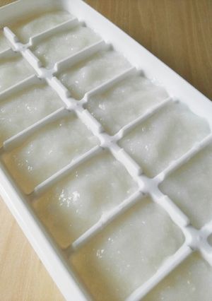 離乳食✱炊飯器で7倍粥を製氷皿1皿分-レシピのメイン写真
