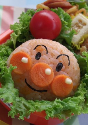 アンパンマン　キャラ弁-レシピのメイン写真