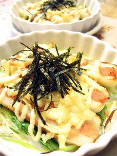 ちくわで☆めんたいチーズマヨ焼き-レシピのメイン写真