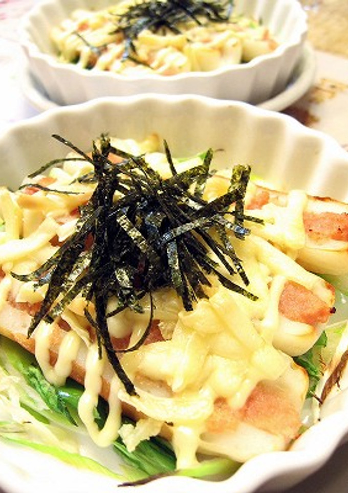 ちくわで☆めんたいチーズマヨ焼き-レシピのメイン写真