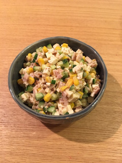 簡単可愛い♡豆腐のコロコロサラダ-レシピのメイン写真