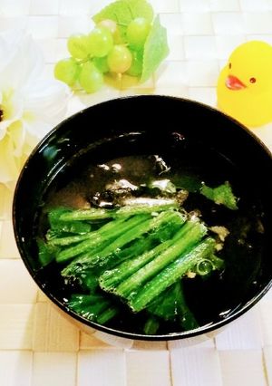 サバ缶の汁ですぐできるおつゆ-レシピのメイン写真