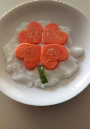 ヨーグルトアート☆お花☆-レシピのメイン写真